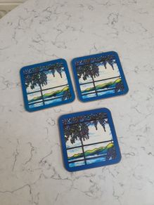 Tiffany Windows Design Coasters