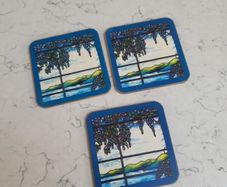 Tiffany Windows Design Coasters