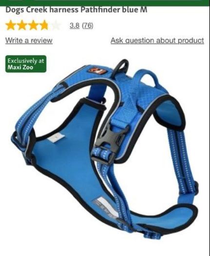 dog Harness Dogs Creek size L BNIB