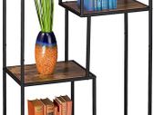 Vintage Industrial Design Open Shelf Wood - Free Delivery Nationwide