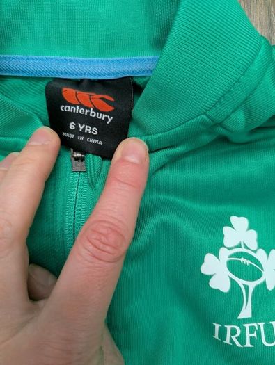 Canterbury IRFU Ireland Rugby Tracksuit Set Age 6 Years