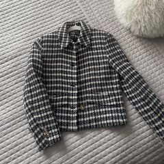 Zara tweed blazer XS