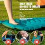 Self Inflating Sleeping Mat for Camping: 8-12CM Thickness Single Camp Mattress, Double Joinable Camping Inflatable Mat Image 3