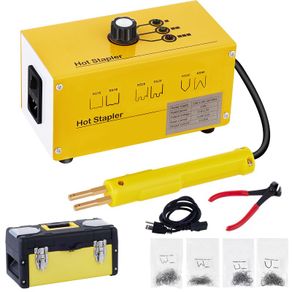 220V plastic welding machine hot staple gun hot stapler hot stapler plastic repair kit plastic welder 600 Staples 3 Heat Settings