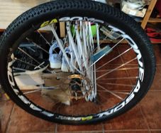 Mountain bike wheel