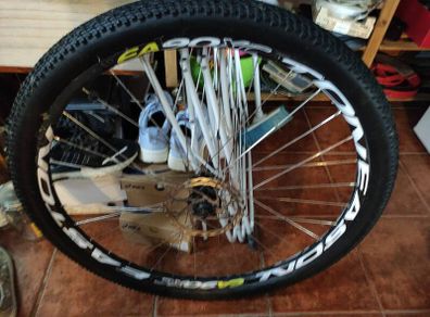 Mountain bike wheel