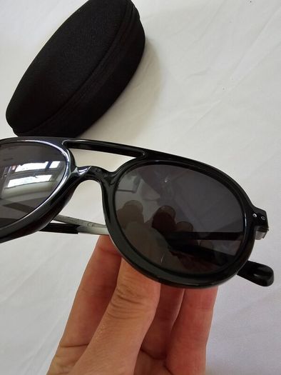 Michael Kors Black Aviator Sunglasses
