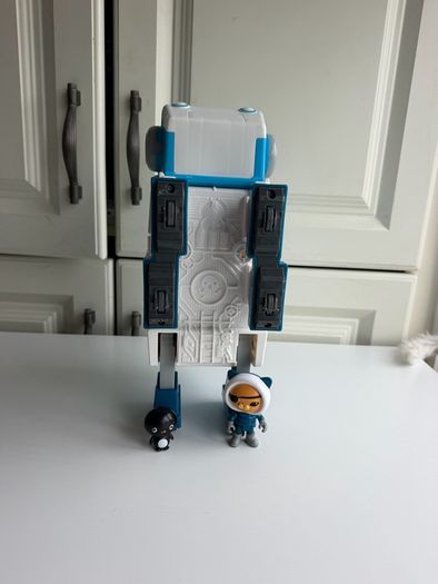 Fisher Price Octonauts GUP-I Transforming Polar Vehicle Kwazii Penguin Rare Discontinued