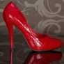 lacquered heels size 35,5 36 37 39 red cream dirty pink black Image 6