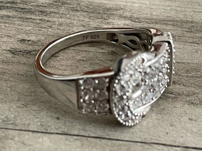 Sterling Silver Buckle Ring