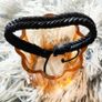Black Braided Unisex Bracelet Image 4