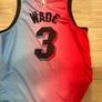 Miami Heat Dwyane Wade Jersey  Pink & Blue  boys large Image 3