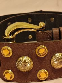 Vintage Leather Belts By Robako New Old Stock