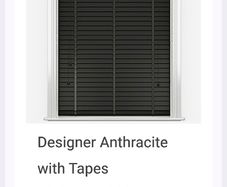 wooden blinds with tapes