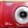 Casio QV-R300 Red 16.1MP digital compact camera FULL WORKING Image 3