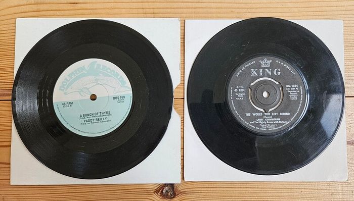 Irish Music 7 inch Vinyl Records - Vintage Vinyl Records