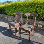 vintage solid wood chairs Image 2