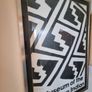 Large vintage framed art poster  Museum of the American Indian Image 2