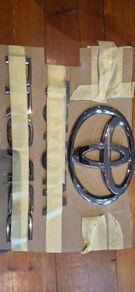 New shape Toyota Proace back door sign.