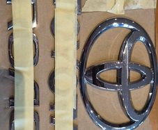 New shape Toyota Proace back door sign.