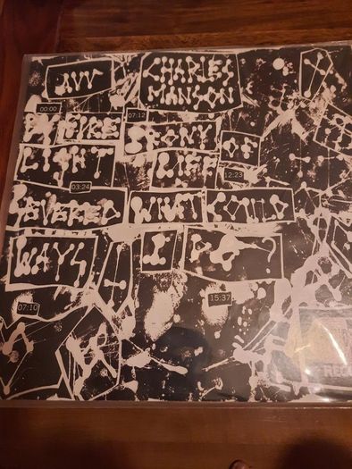 Ancient VVisdom (Wisdom) & Charles Manson  - LP (Rare US 151 Red Pressing 2010)