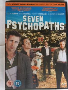 Seven Psychopaths (Martin McDonagh Film) [2012] Colin Farrell, Sam Rockwell, Woody Harrelson, Christopher Walken [Movie DVD]