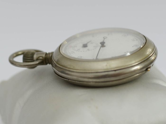 Vintage Swiss Mechanical 1/5 Second Stopwatch