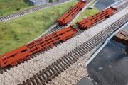 Iarnrod eireann 47' flat wagons X3.