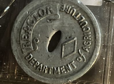 Department of Agriculture -  Transport Token