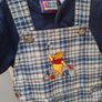 Winnie  Pooh Bear  Dungarees & Bodysuit . S.18  Months. . Image 2