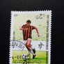 Laos soccer football world cup set stamps issues 1990 Image 5