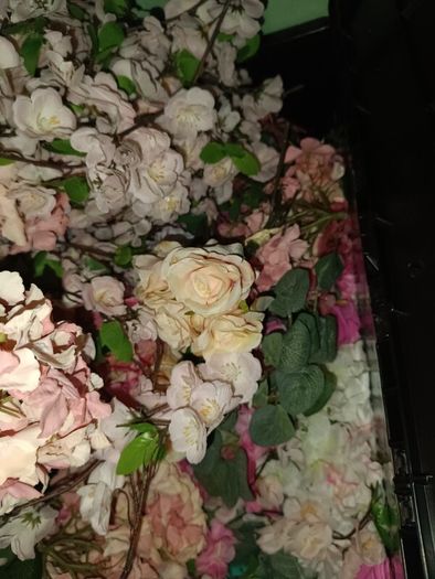 job lot artificial flowers