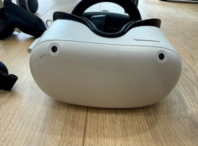 Meta Quest 2 VR Headset + Controllers + Upgraded Head Strap
