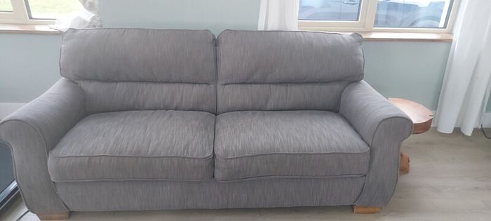 Free Couch Set- 3 Person Sofa and Arm Chair
