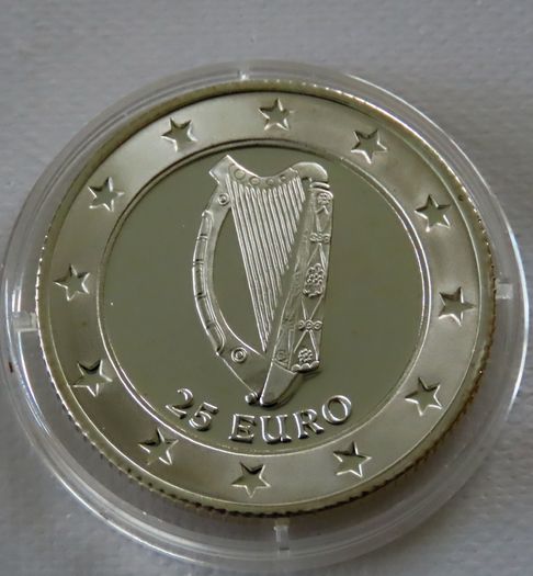 Rare Ireland Silver 25 Euro 1997 Proof Dormouse - Only 1000 mintage