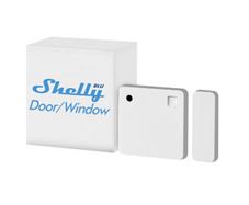 Shelly Blu Door/Window White - Smart Bluetooth Montion Sensor Alarm, Home Security, Remote Control Detector, App Alerts, Alexa & Google Home