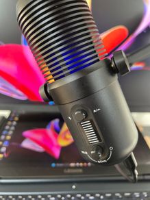 USB Condenser Microphone for Streaming, Gaming, Podcast (Plug & Play)