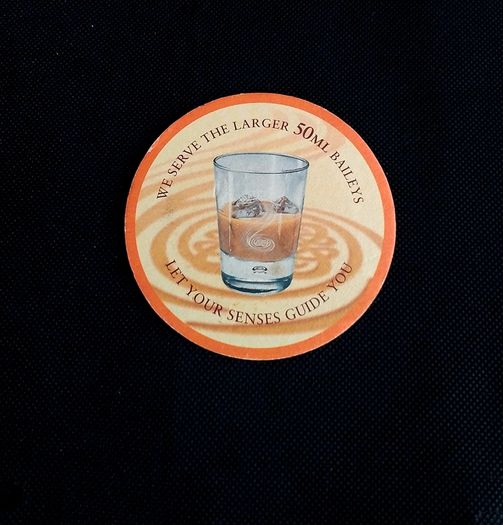 Baileys Liqueur : Beer Mat/Coaster