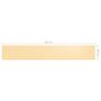 Balcony Screen White and Yellow 90x600 cm Oxford Fabric Image 4