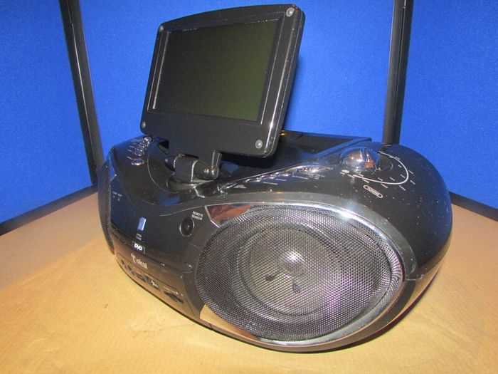 Tokai 7-inch Portable DVD player With FM Radio-USB