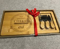 cheese board and knife set
