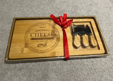 cheese board and knife set
