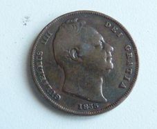 William the Fourth farthing