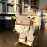Children's plush rocking Donkey with sound Image 2