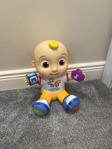 Learning cocomelon JJ doll