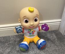 Learning cocomelon JJ doll