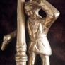 ORNAMENT - Brass Figure - 10.5 Inches Height Image 2