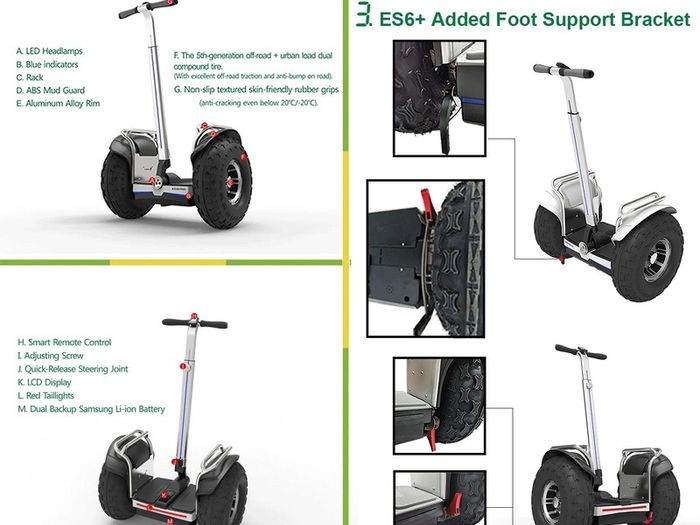 BIG SALE !!!! Of-road, all terrain, two wheel self balancing electric scooter 3300W