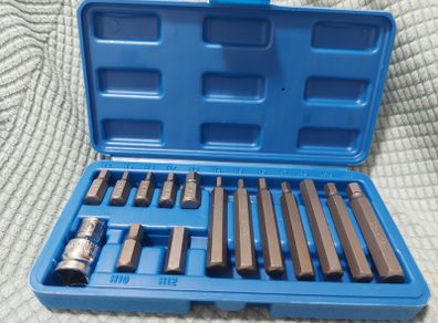 Tools / bicycle / car 15 pc hex bit set