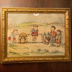Vintage child's picture